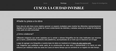 Cusco: La ciudad invisible